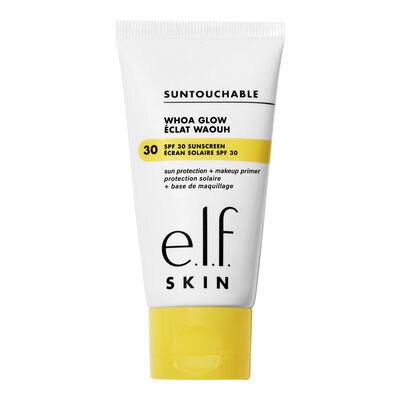E.L.F. SKIN SUNTOUCHABLE WHOA GLOW SUNSCREEN & PRIMER (PROTECTOR SOLAR)